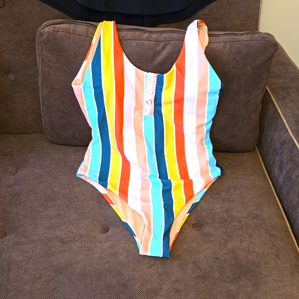 One piece Retro Swimwear